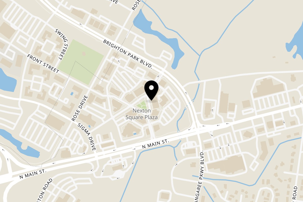 Map showing the location of D'Allesandro's Pizza Nexton Square on 414 Nexton Square Dr in Summerville